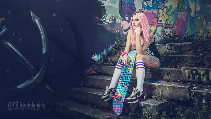 Zuckerwatte meets Graffiti