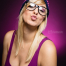 Purple glasses