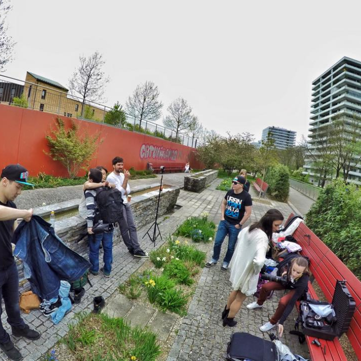Fotosession beim Münchner Photowalk - Making Of