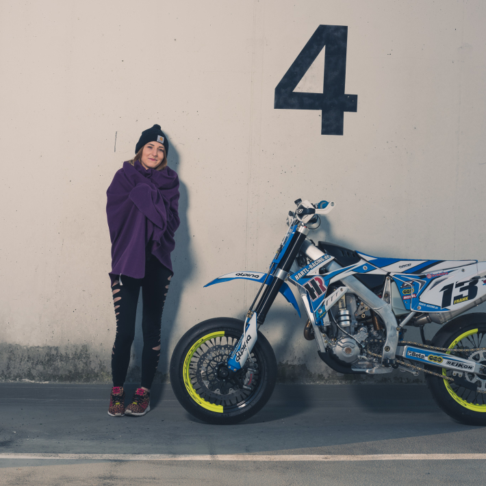 Motorrad-Fotoshooting mit Bony Kamekatze - Making Of