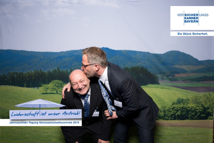 Eventfotografie mit Sofortdruck Versicherungskammer Bayern