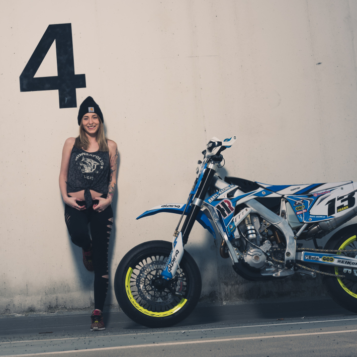 Motorrad-Fotoshooting mit Bony Kamekatze - Making Of