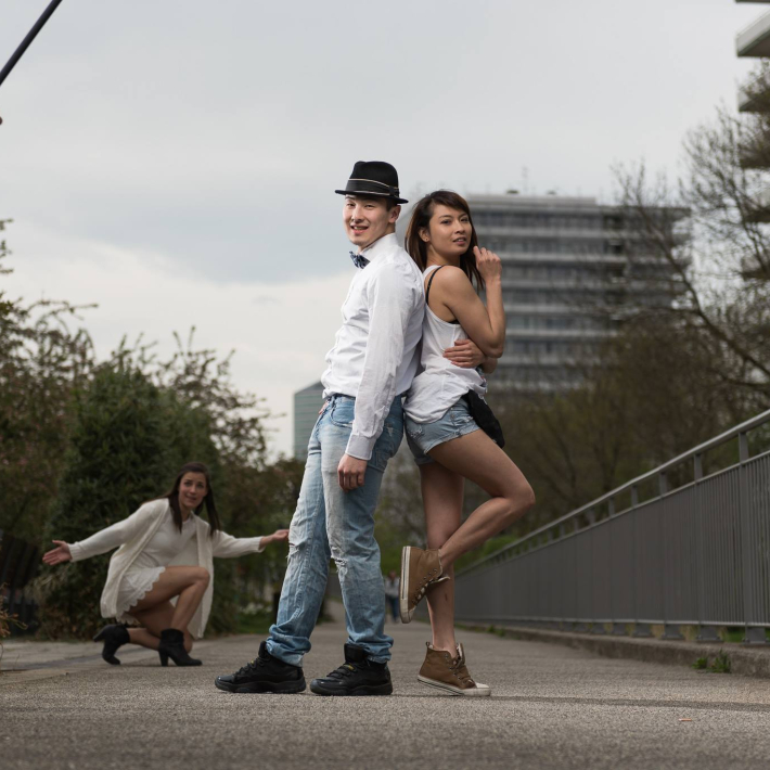 Fotosession beim Münchner Photowalk - Making Of