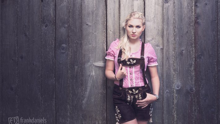 Trachtenshooting in den Bergen mit Kathi