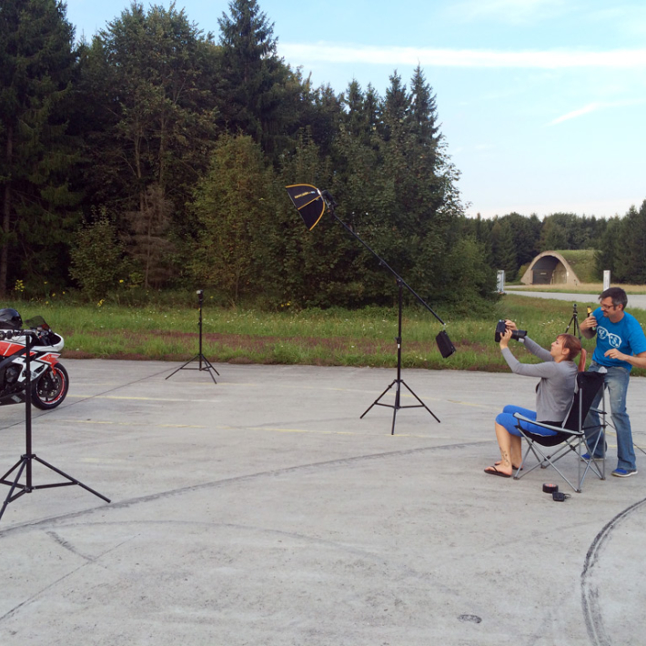 Lady Endurance Yamaha R6 Fotoshooting