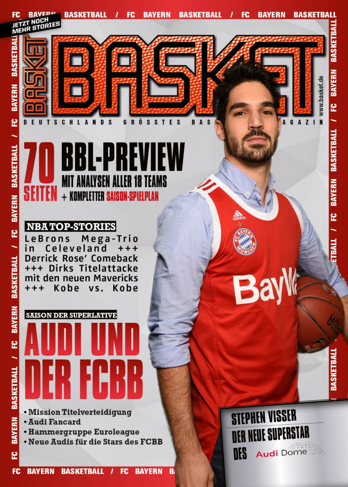 Greenscreen Fotoaktion im Audi Dome - FC Bayern Basketball