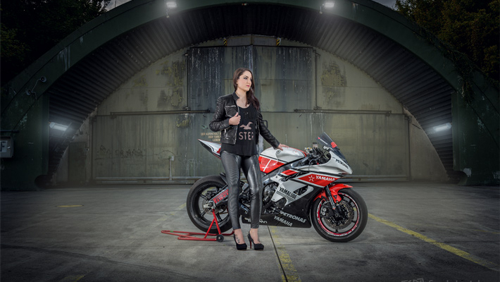 Lady Endurance Yamaha R6 Fotoshooting