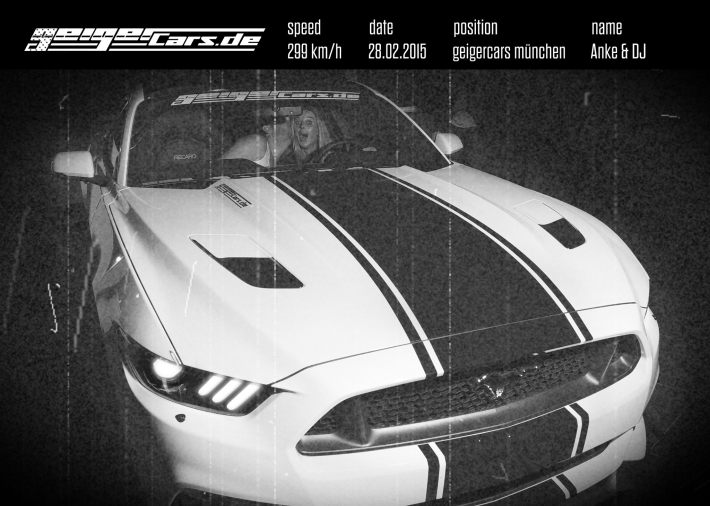 Blitzerfotos bei der Geigercars-Powernight