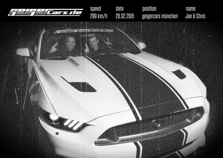 Blitzerfotos bei der Geigercars-Powernight