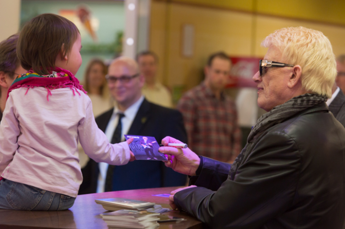 Eventfotografie mit Heino in den Riem Arcaden München