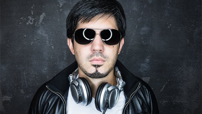 Cosmic World DJs zu Gast für ein Shooting