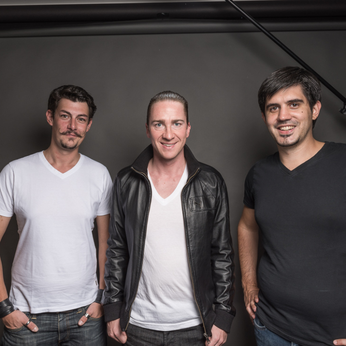 Making Of Foto - Cosmic World DJs zu Gast für ein Shooting