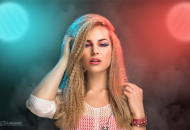 80´s Extreme-Make-Up mit Viktoria
