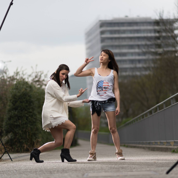Fotosession beim Münchner Photowalk - Making Of