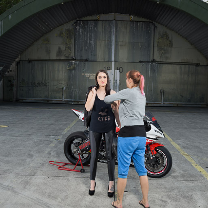 Lady Endurance Yamaha R6 Fotoshooting