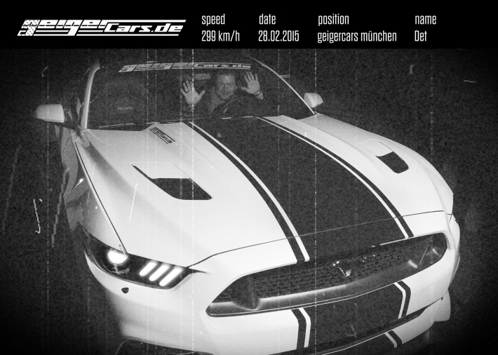 Blitzerfotos bei der Geigercars-Powernight