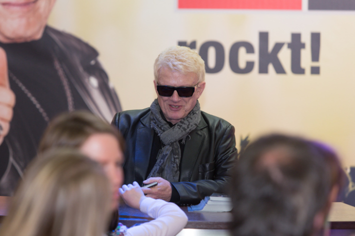 Eventfotografie mit Heino in den Riem Arcaden München