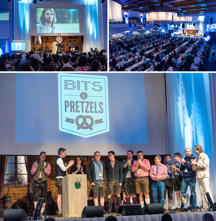 Gründerevent Bits & Pretzels 2015 im Löwenbräukeller