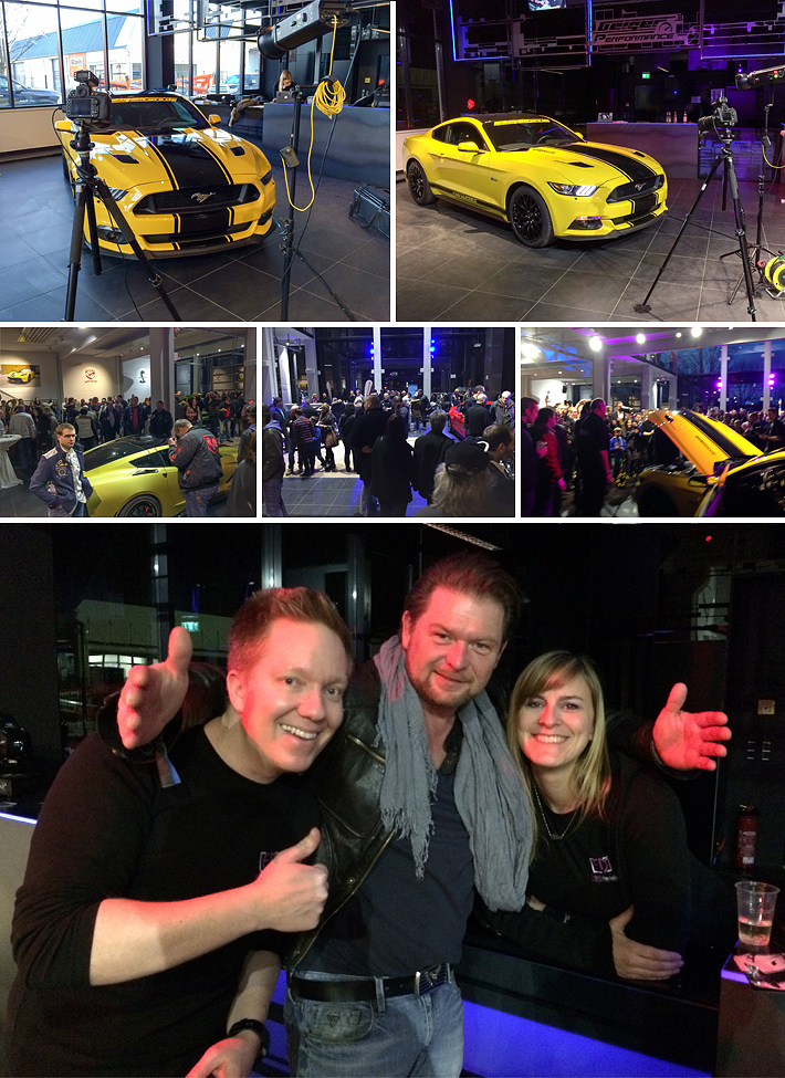 Blitzerfotos bei der Geigercars-Powernight