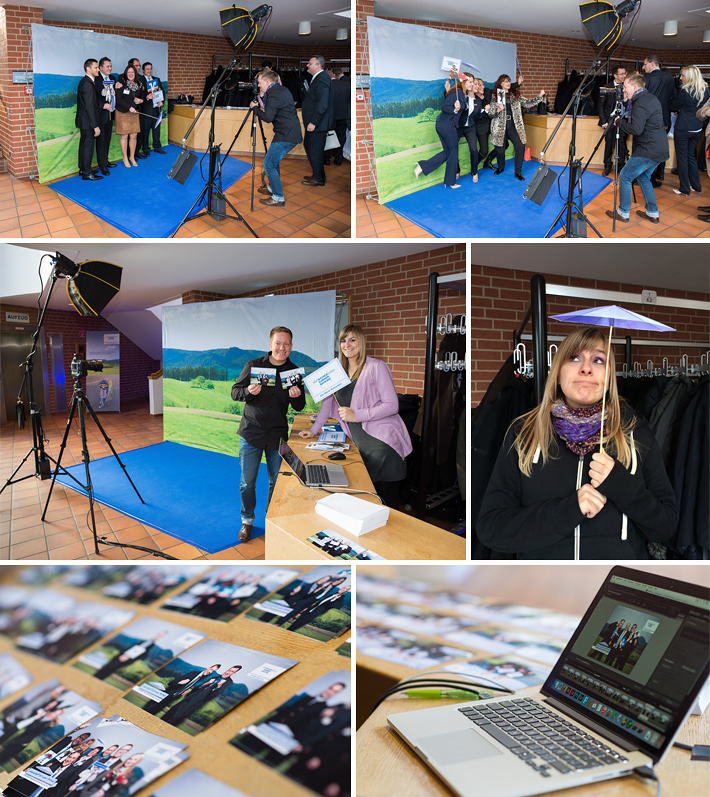 Eventfotografie mit Sofortdruck Versicherungskammer Bayern
