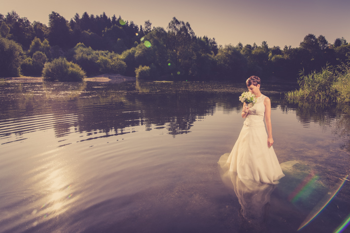 Trash the Dress - Hochzeitsfotografie