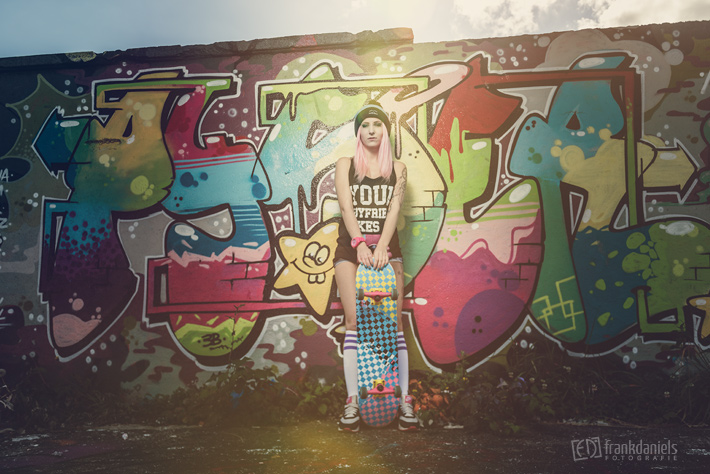 Pink Skatergirl