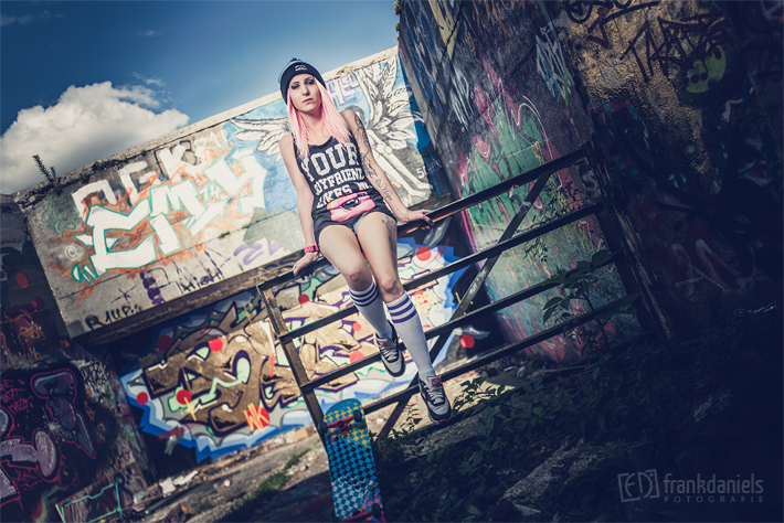 Bony Kamekatze Graffiti Shooting