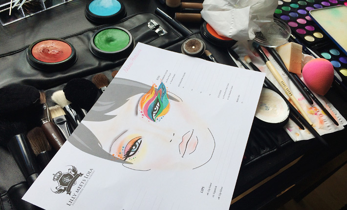 Extreme Make Up mit Olivia