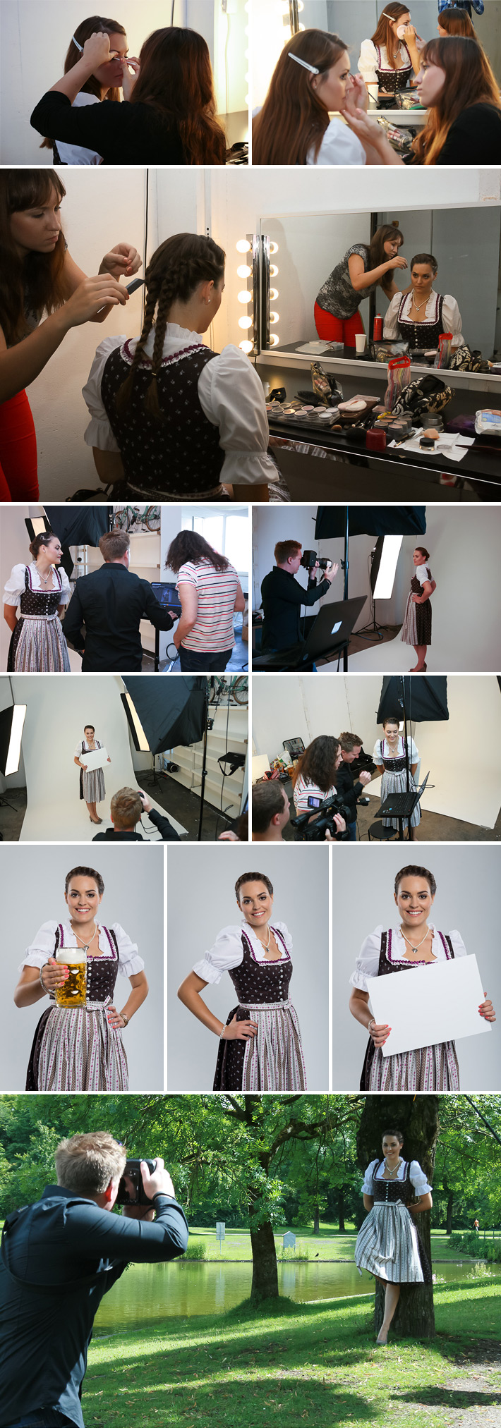 Shooting mit dem amtierenden tz-Wiesn-Madl Elisabeth