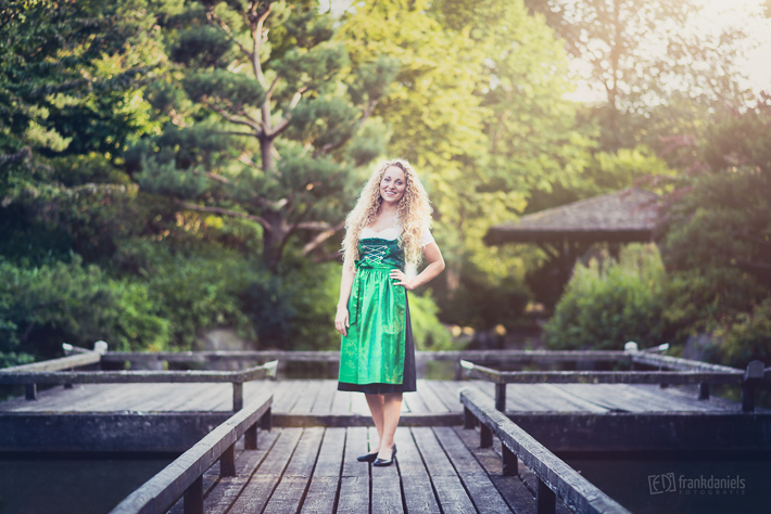 Shooting mit Sandra für´s tz-Wiesn-Madl 2014