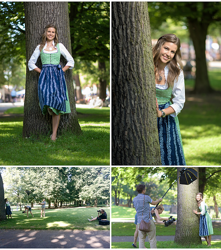 Shooting mit dem amtierenden tz-Wiesn-Madl Stephanie
