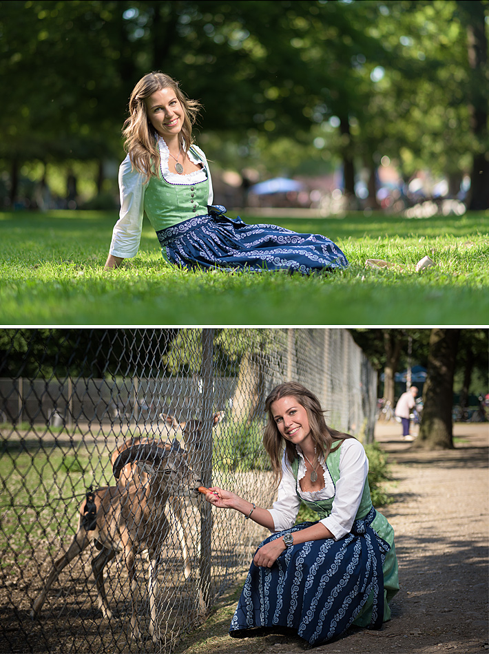 Shooting mit dem amtierenden tz-Wiesn-Madl Stephanie