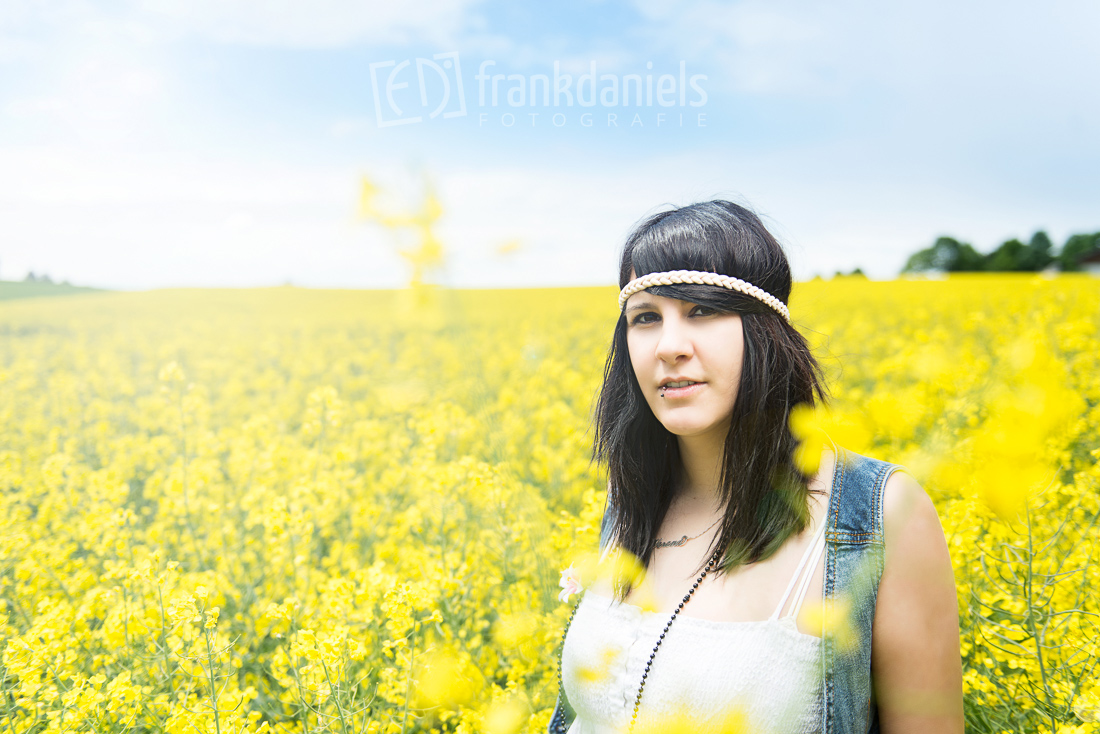 Shooting im Rapsfeld