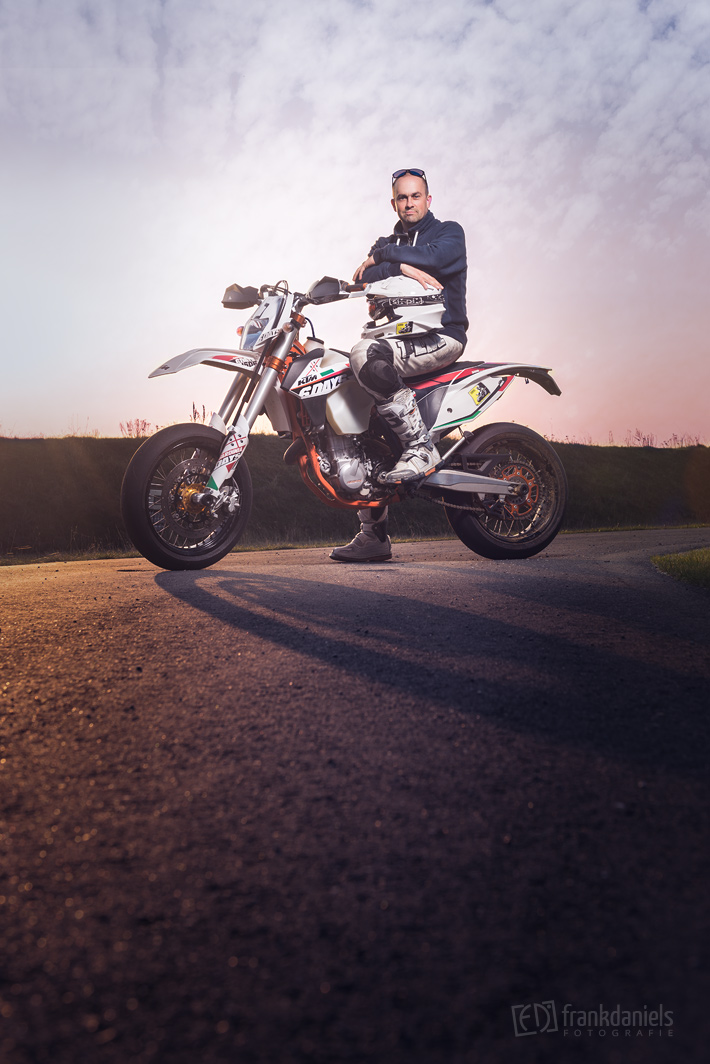 KTM EXC Sunset